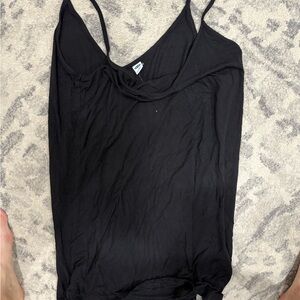 Black Women's Spaghetti Strap Top